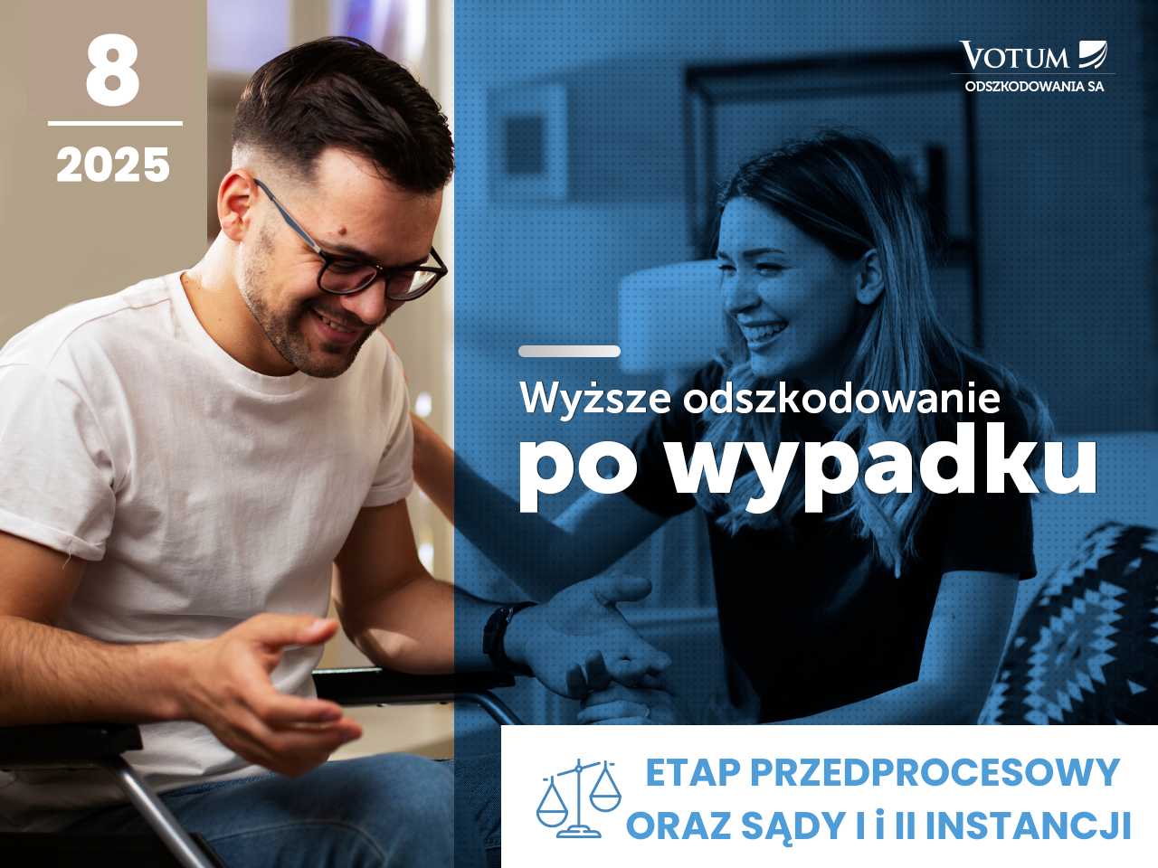 Wyższe odszkodowanie po wypadku sierpień 2025