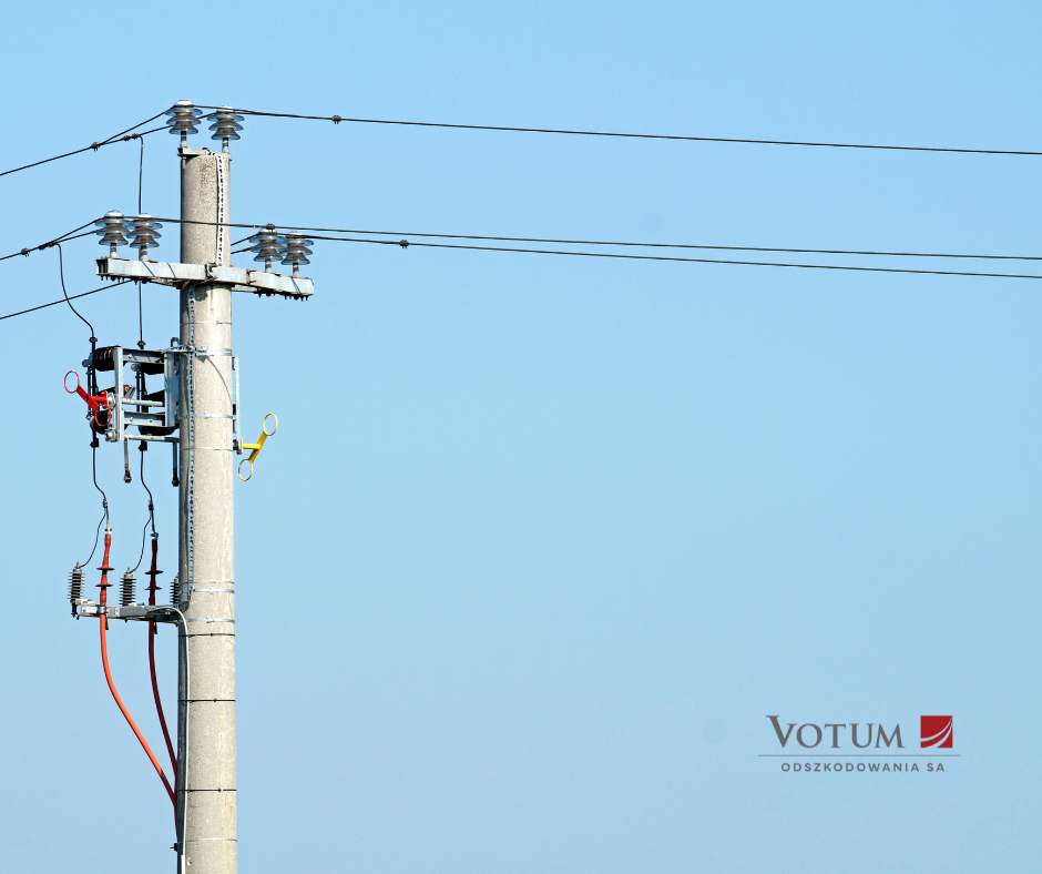 słup wysokiego napięcia