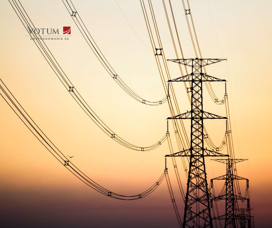 Słup wysokiego napięcia