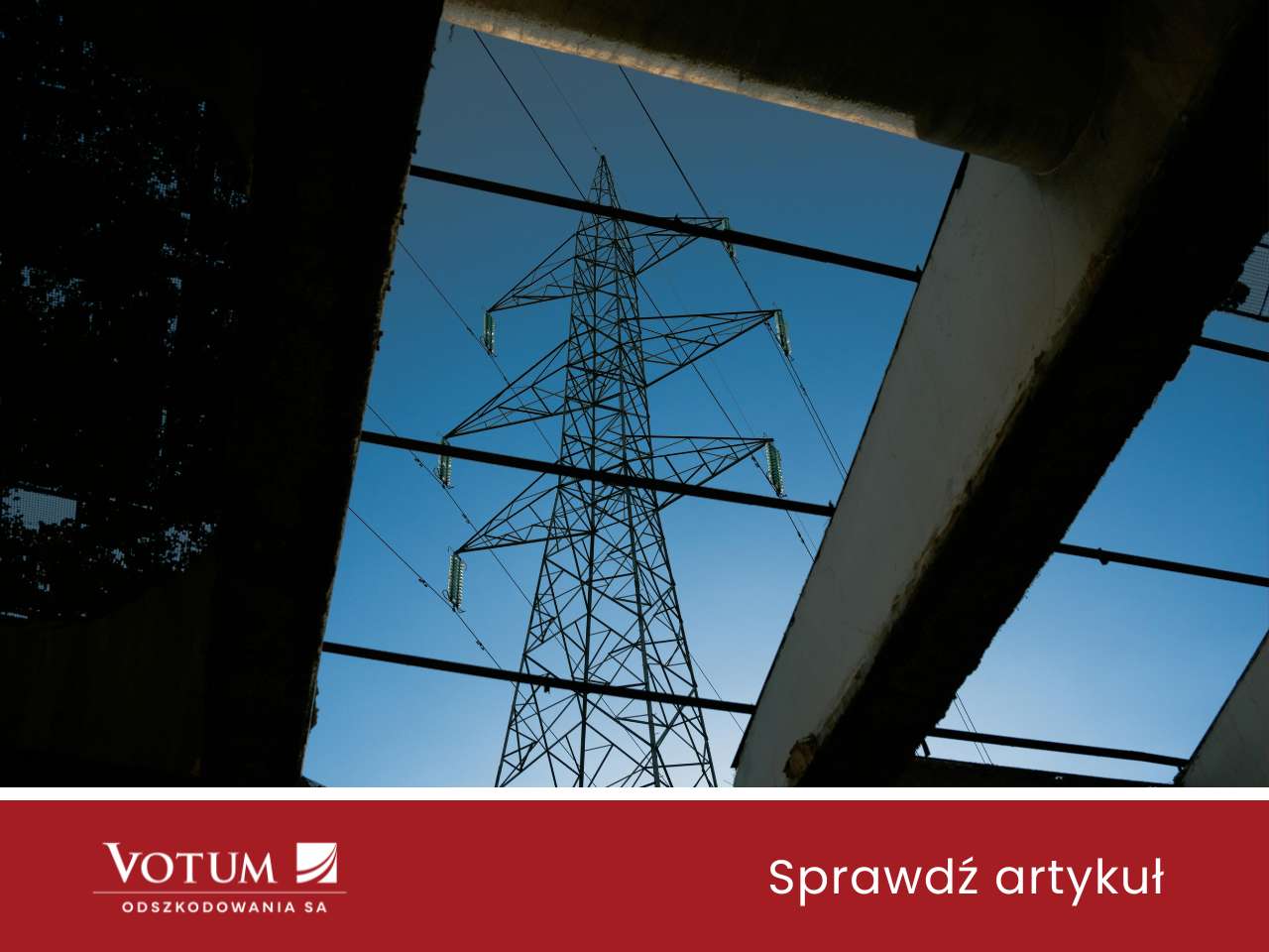 słup elektroenergetyczny