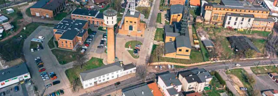 szkody górnicze - widok kopalni