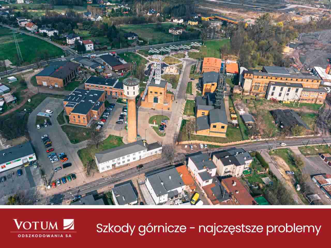 szkody górnicze - widok kopalni
