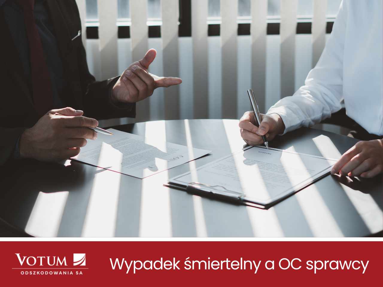 wypadek śmiertelny - rozmowa z ekspertem ws. odszkodowania